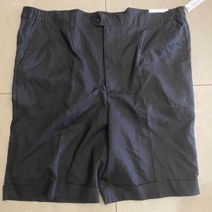 Black bagazio shorts size 46